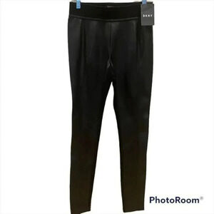 Dkny faux leather sneakers the front leggings